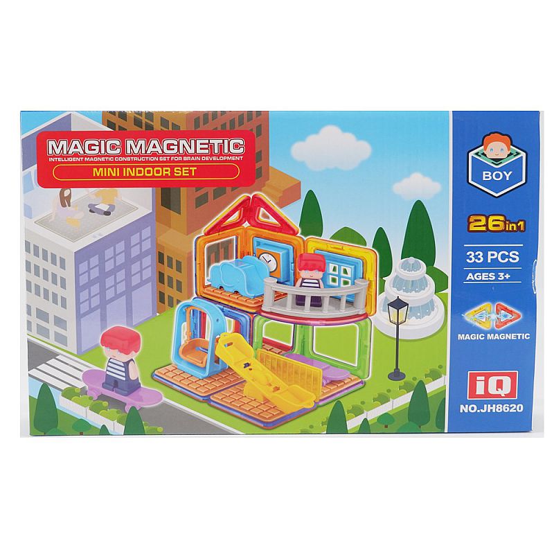 Tomindo MAGIC MAGNETIC JH8620 - magical magnet - lego blocks blok balok mainan magnet