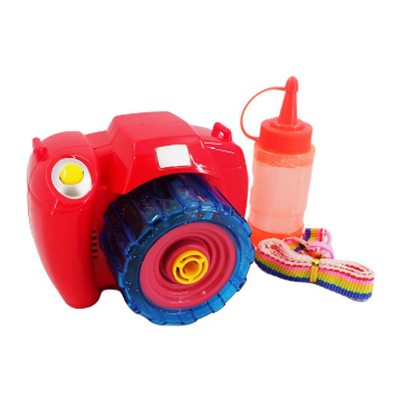 Tomindo Bubble Camera MERAH - mainan gelembung sabun - mainan anak