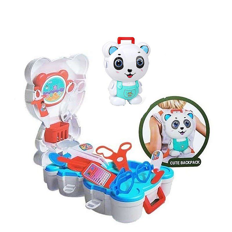 Tomindo Pet Backpack DOKTER 668 - PUTIH - mainan dokter dokteran