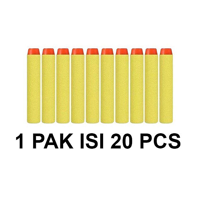 Tomindo Soft Blaster Refills - 1 Pak isi 20 pcs