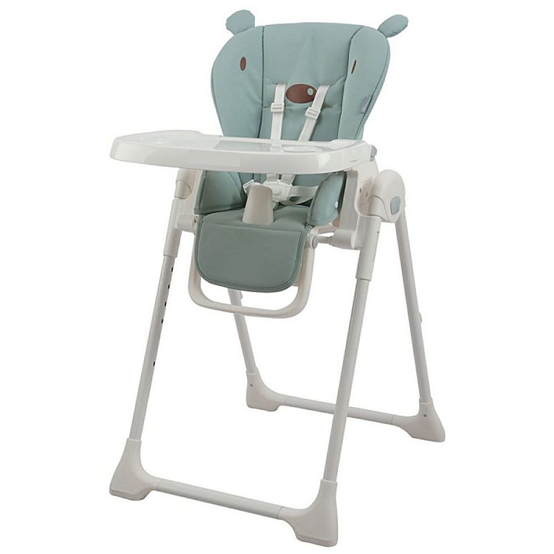 Tomindo Deluxe High Chair HIJAU - kursi makan bayi - kursi makan anak