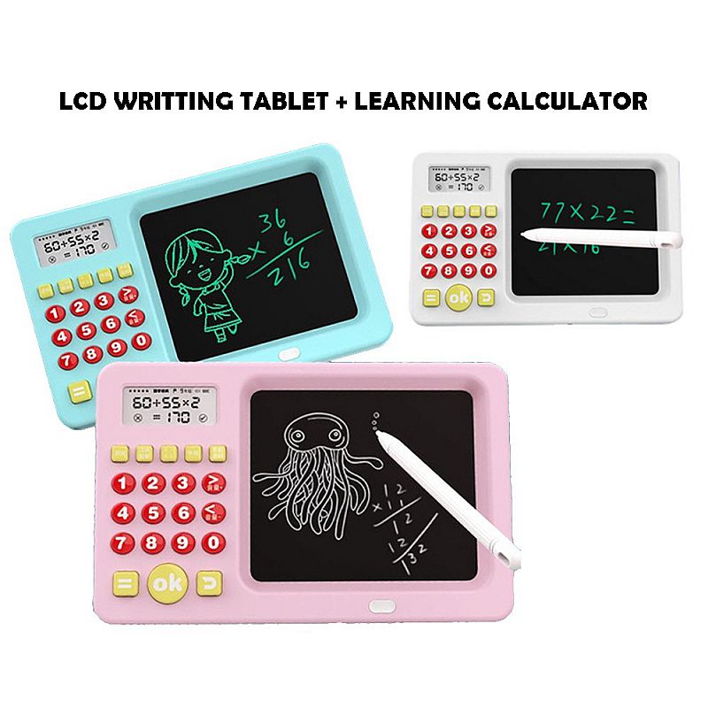 Tomindo School Supplies Mainan Edukasi Papan Tulis Anak Kalkulator 2207A-1