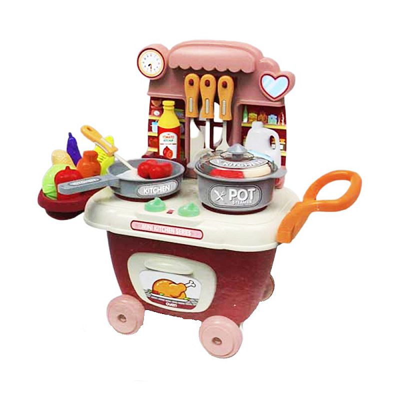 Tomindo Taste Kitchen Set mainan masak masakan (BD8015)