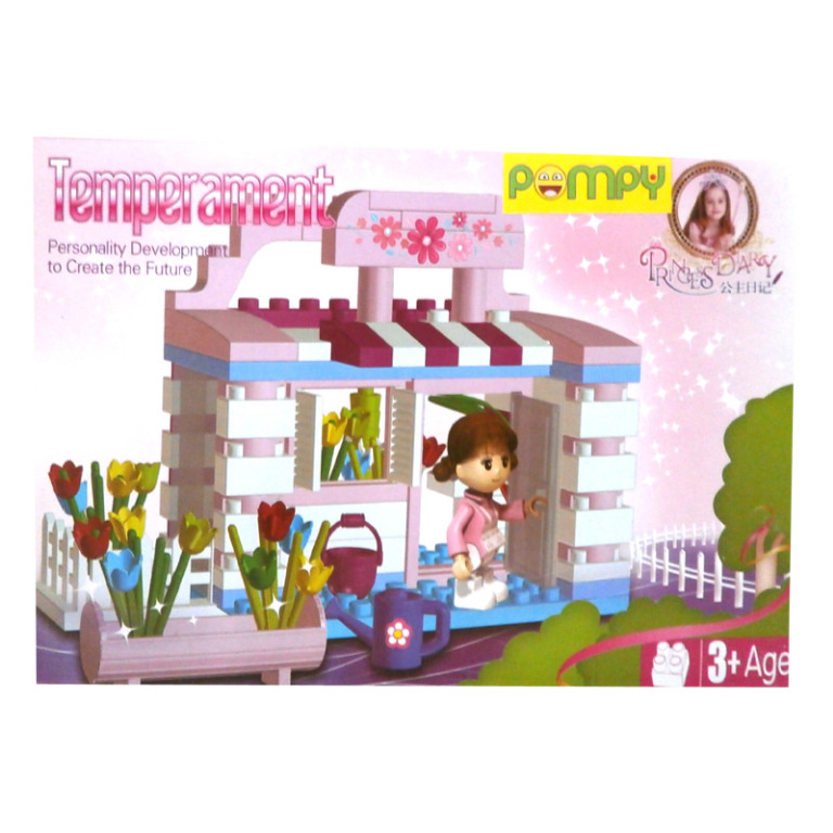 Tomindo Block Princess Diary Temperament 21101 - lego blocks blok mainan balok susun