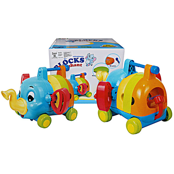 Tomindo Blocks Elephant 8808 - mainan edukasi anak