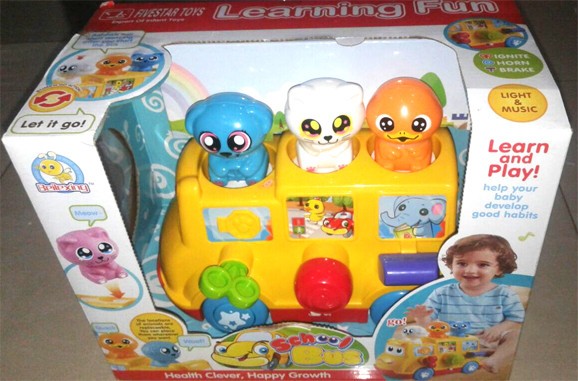 Tomindo Learning Fun School Bus FS-35301 - mainan anak