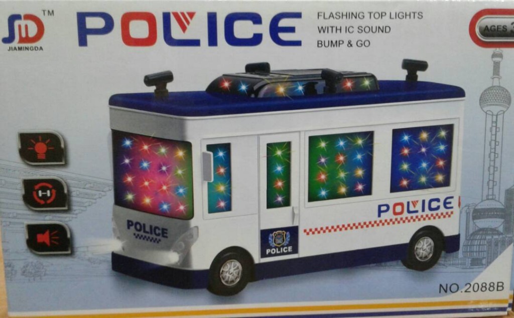 Tomindo Mobil Polisi 2088B - mainan anak