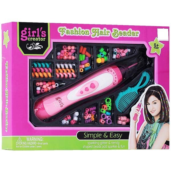 Tomindo mainan anak - Fashion Hair Beader MBK203