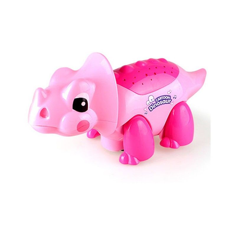 Tomindo Cartoon Dino - PINK / HIJAU / OREN - mainan dinosaurus