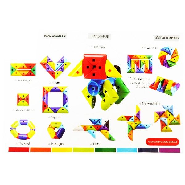 Tomindo Blok Siku 7113 - lego blocks blok mainan edukasi anak