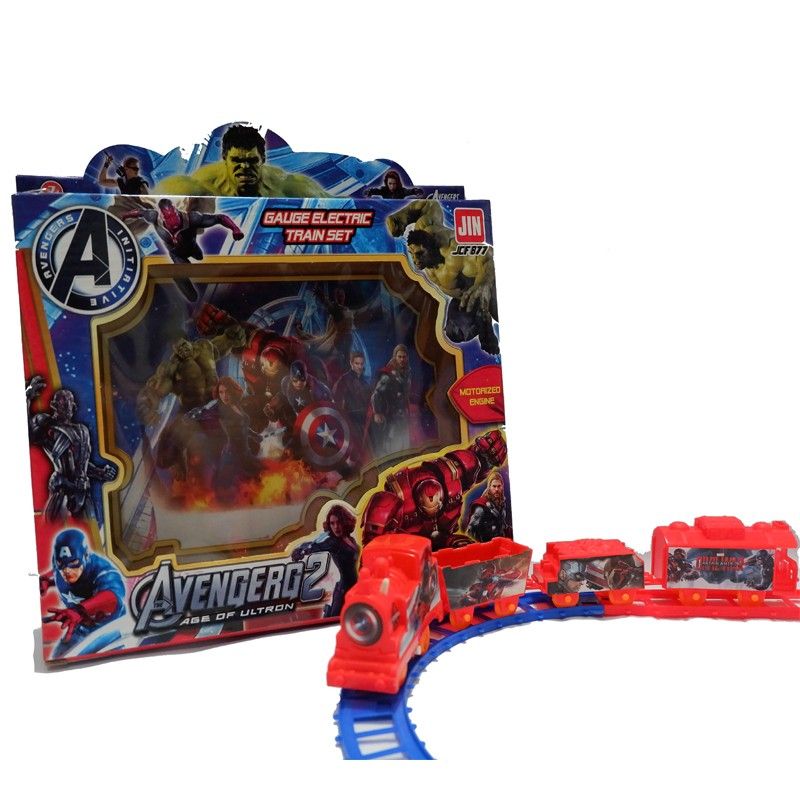 Tomindo Avenger Train - mainan kereta api anak