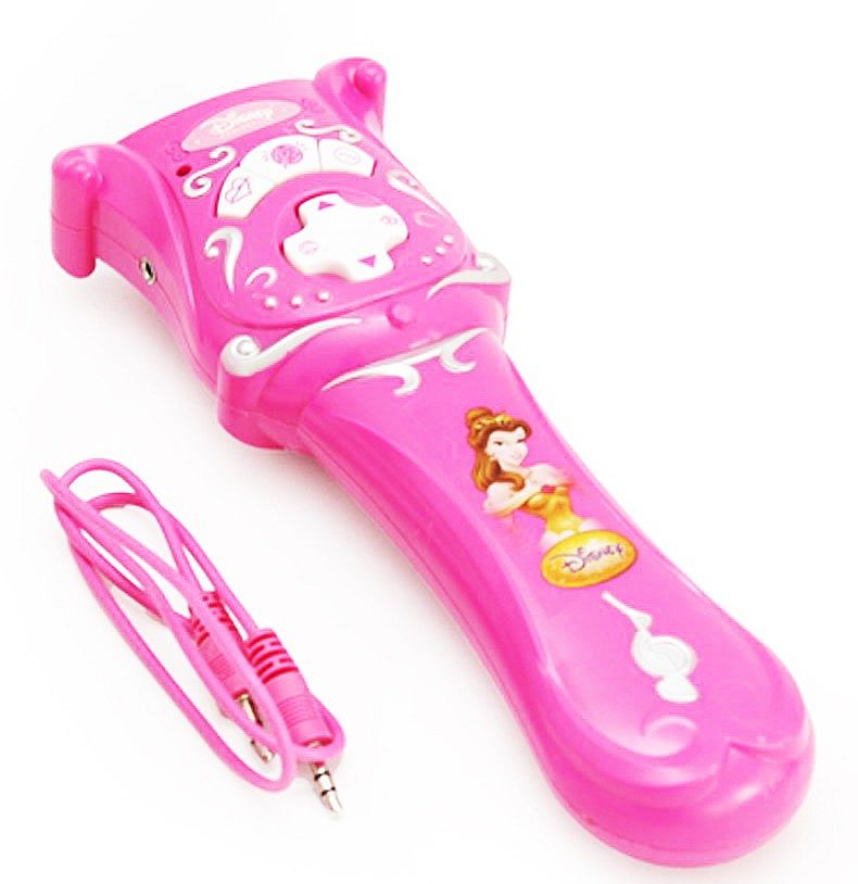 Tomindo Musical Microphone Pink 66065 - mainan mikrofon