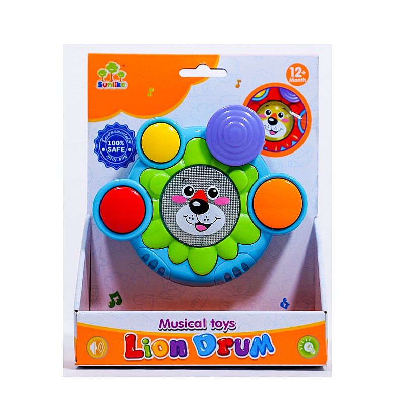 Tomindo Lion Drum Music SL83008 - mainan musik