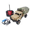 Tomindo RC Military Truk Bak Tutup - COKLAT - remote control mobil mobilan