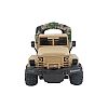 Tomindo RC Military Truk Bak Tutup - COKLAT - remote control mobil mobilan