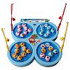 Tomindo Fishing Game Magnet 4 Kolam Mainan Pancingan Ikan Magnet 